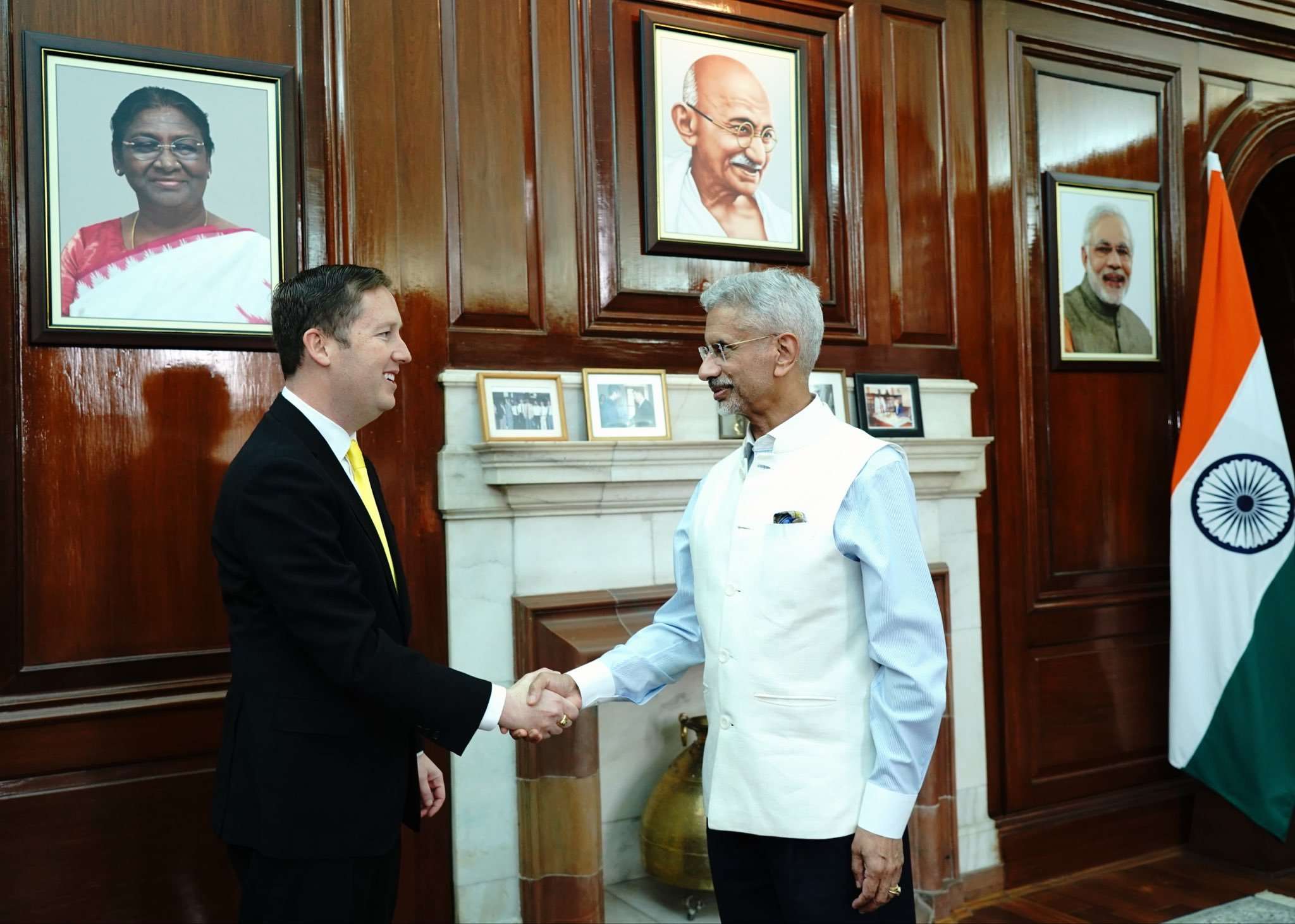 US Ambassador Sergio Gor meets Jaishankar in New Delhi, discusses India–US strategic ties