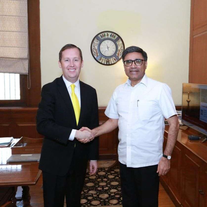 US Ambassador-designate Sergio Gor, FS Misri hold productive talks on India–US strategic partnership