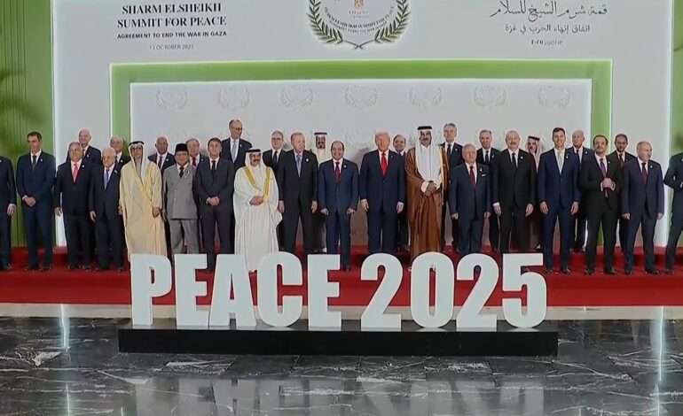 Trump, Arab leaders sign landmark Gaza peace agreement in Egypt