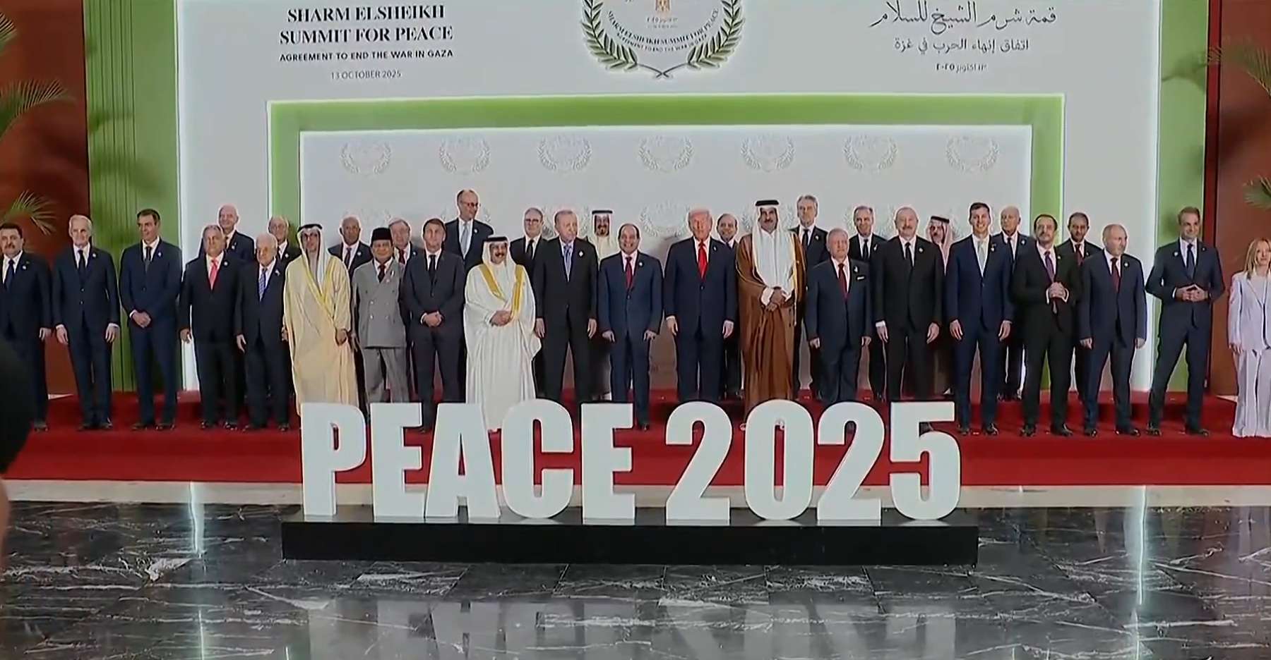 Trump, Arab leaders sign landmark Gaza peace agreement in Egypt