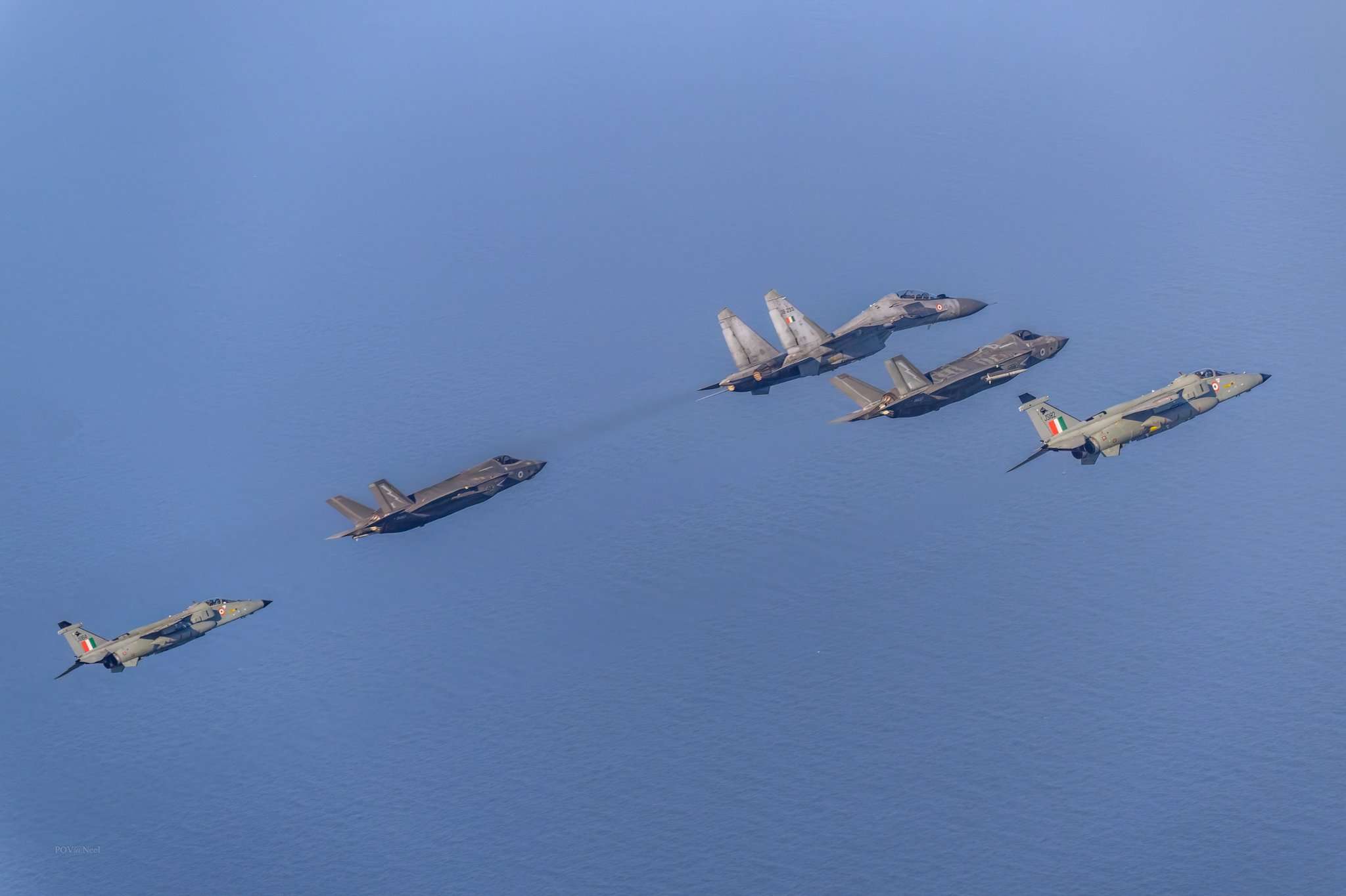 Indian Air Force, UK Royal Navy strengthen defence ties with joint exercise over Indian Ocean