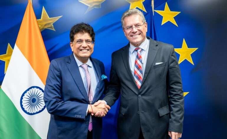 Piyush Goyal in Brussels: India and EU accelerate push for balanced FTA