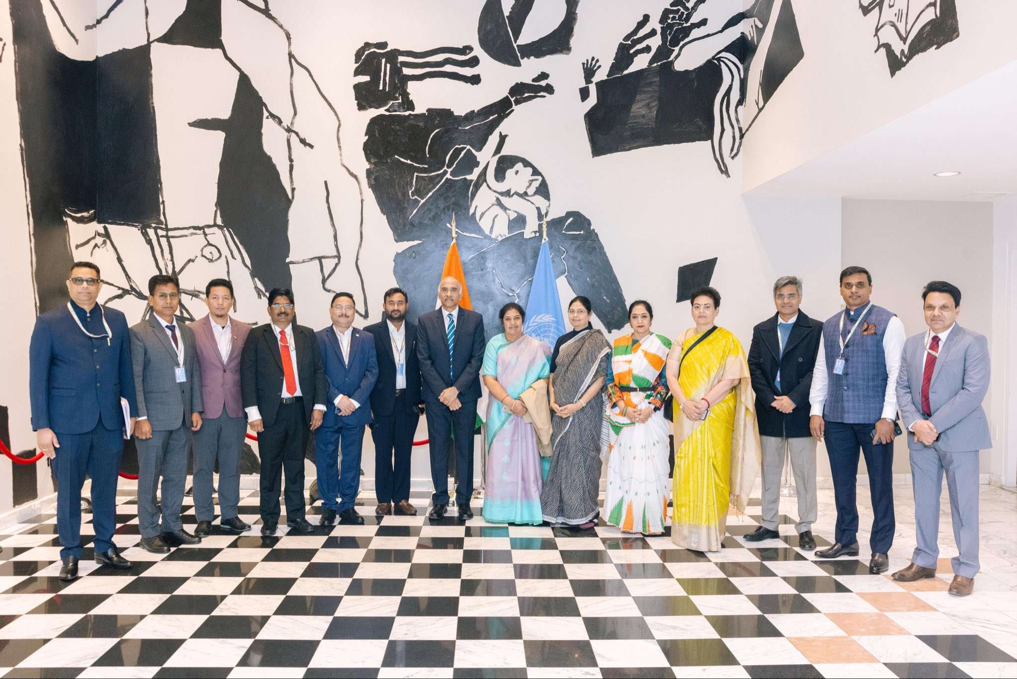 Indian envoy briefs visiting MPs at UN on multi-faceted India-UN partnership