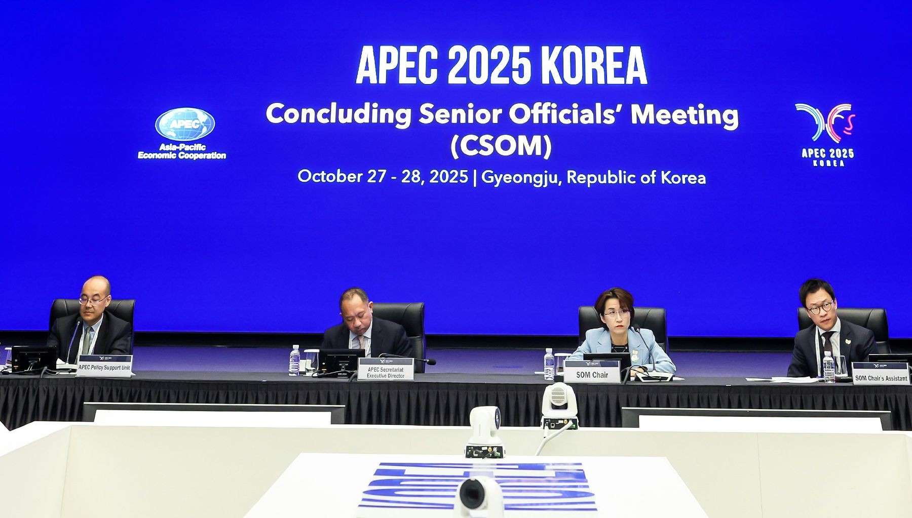 Senior APEC officials push for trade consensus ahead of leaders’ summit in South Korea