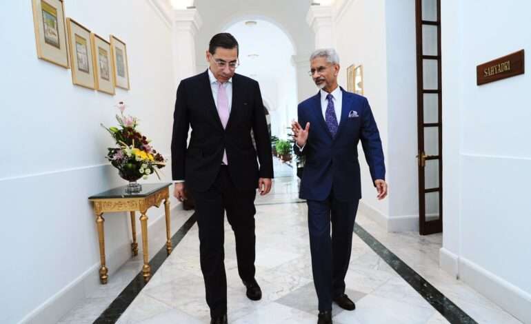 Jaishankar, Cyprus FM Kombos discuss roadmap to implement India-Cyprus Joint Action Plan 2025–2029