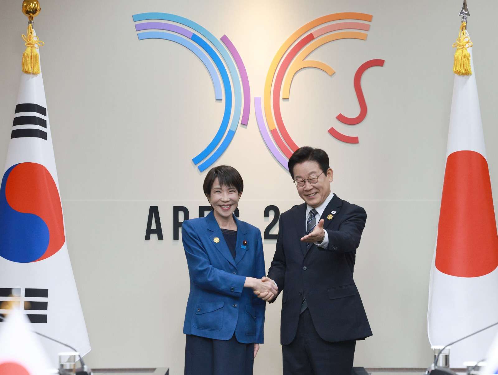 South Korea’s President Lee, Japan’s PM Takaichi hold first summit to strengthen ties
