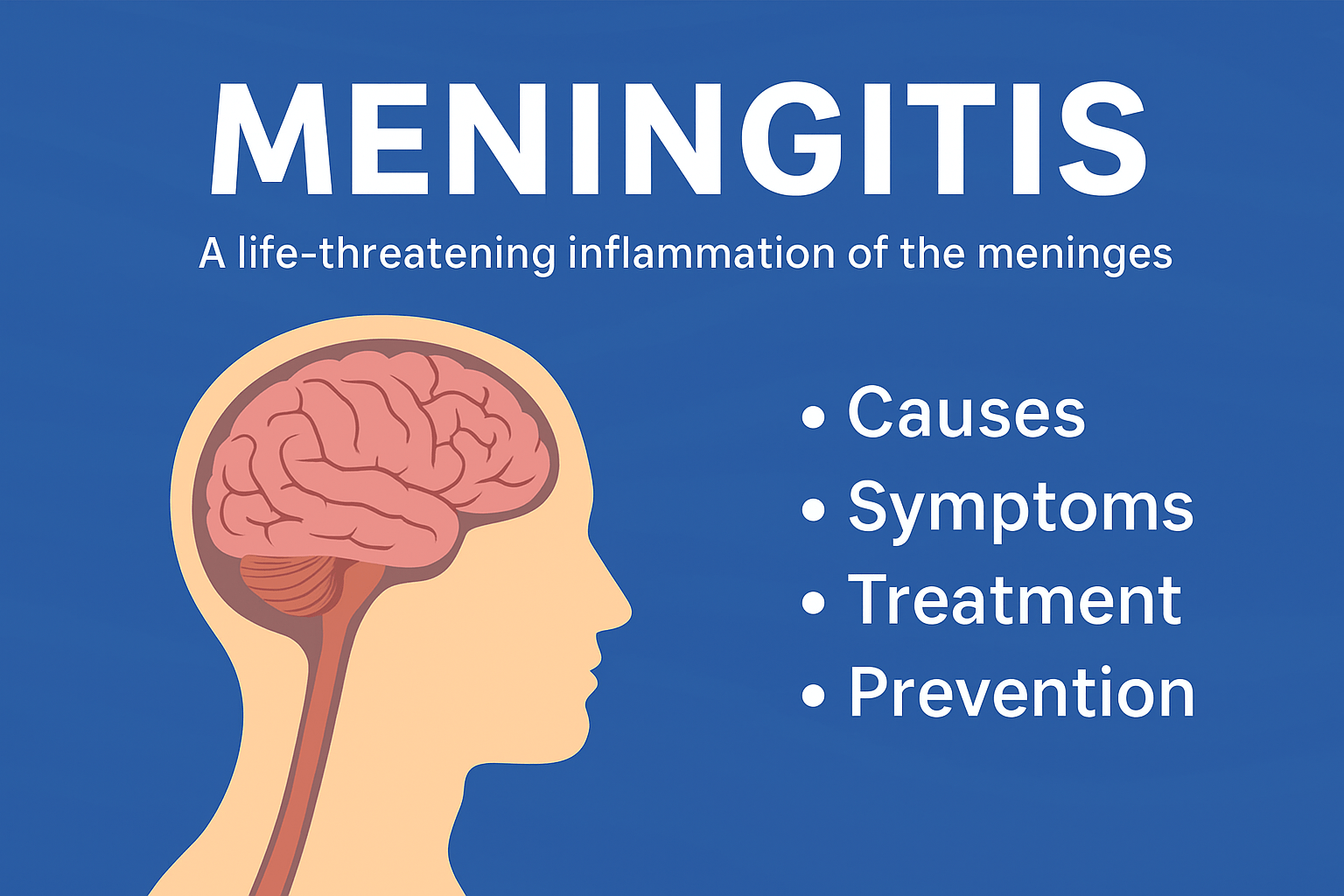 Meningitis: A life-threatening inflammation of the meninges