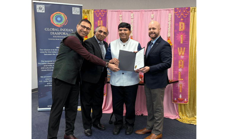 Appleton declares Diwali Awareness Day in partnership with Global Indian Diaspora Foundation