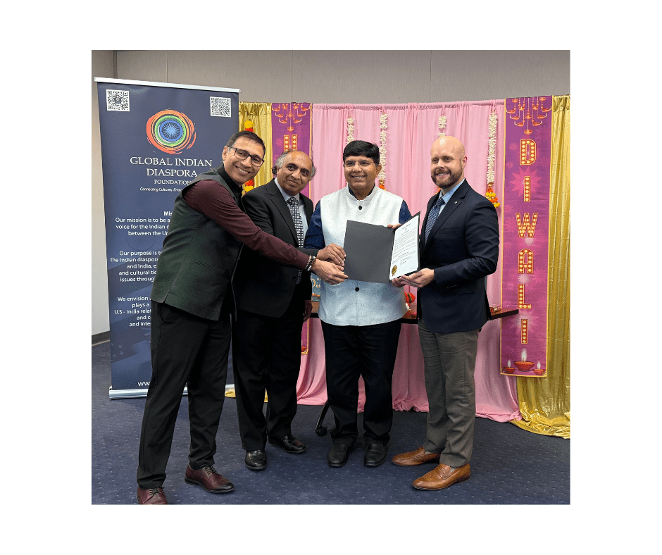 Appleton declares Diwali Awareness Day in partnership with Global Indian Diaspora Foundation