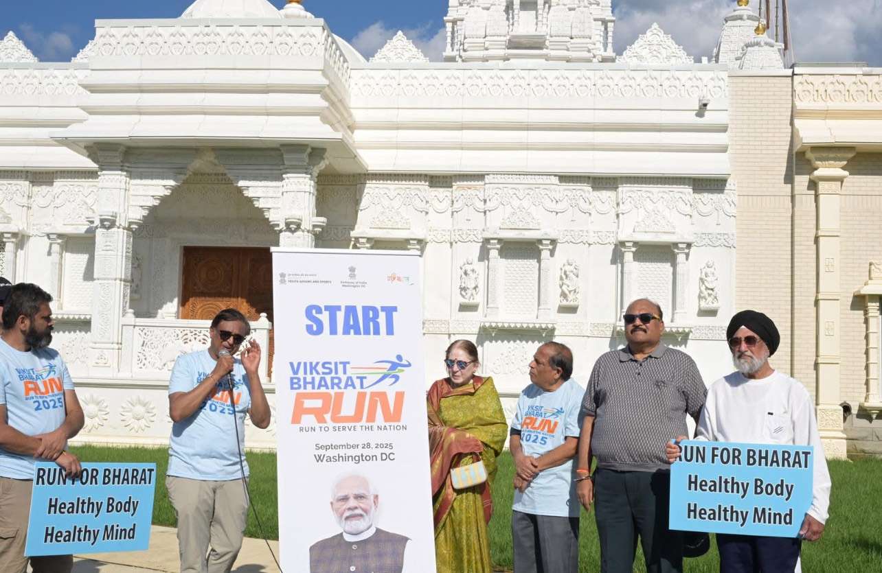 Viksit Bharat Run 2025 unites Washington DC community in spirit of service and sustainability