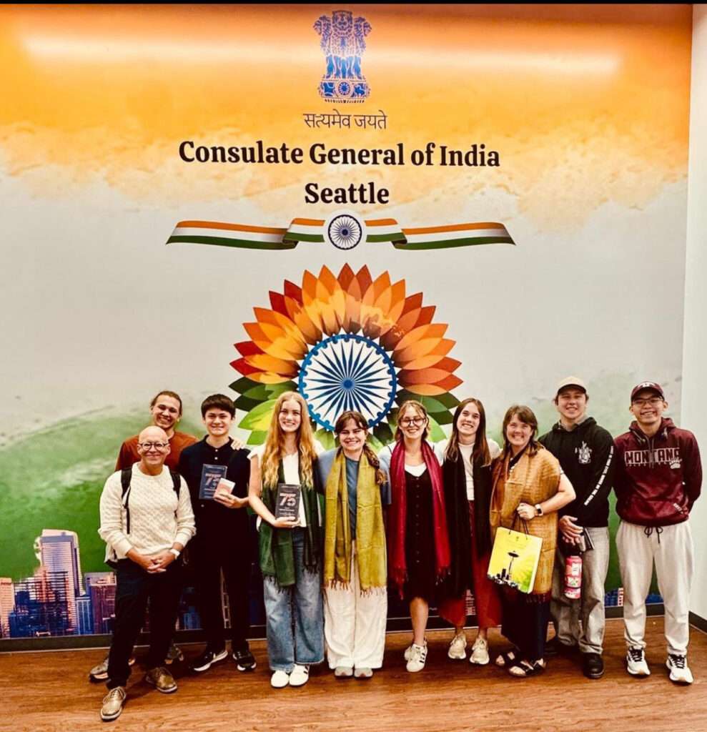 Montana students share ‘Incredible India’ journey at state Capitol reception