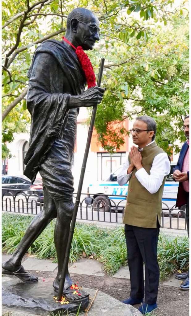Gandhi Jayanti 2025 celebrations across U.S. cities highlight diplomacy, culture, and community