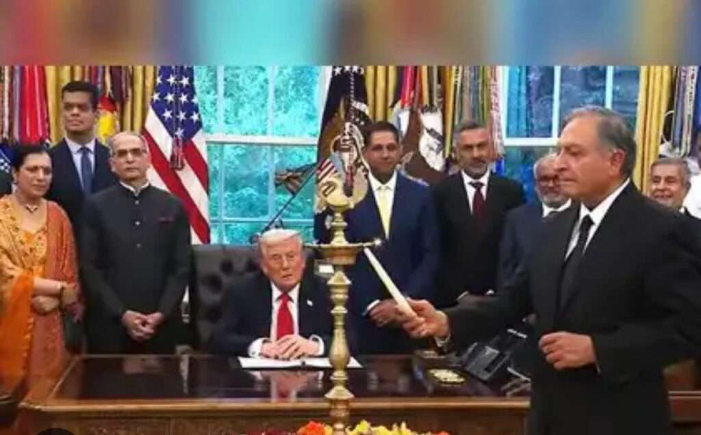Trump marks Diwali at White House, showcases billions in Indian-American business investments