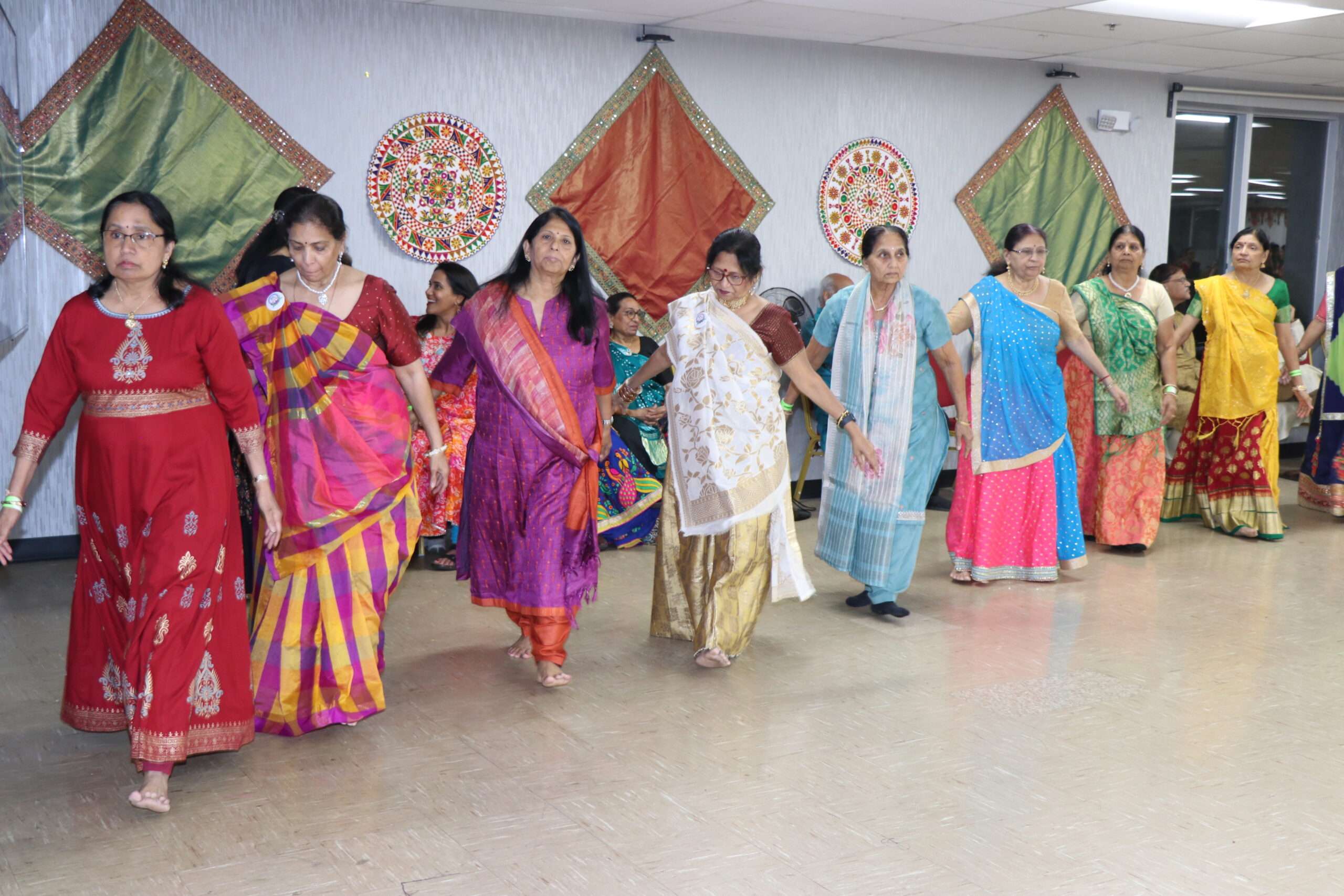 BSC of Chicago seniors celebrate vibrant Navratri Garba and Raas