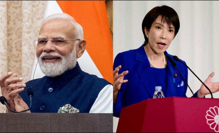 India-Japan ties key to Indo-Pacific peace, says Modi as he congratulates Japan’s first woman PM Sanae Takaichi