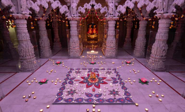 Bartlett’s BAPS Mandir glows with Diwali spirit of unity and faith
