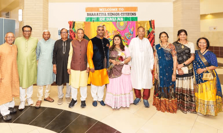 Bharatiya Senior Citizens of Dallas celebrate grand Navratri festival with joy and unity