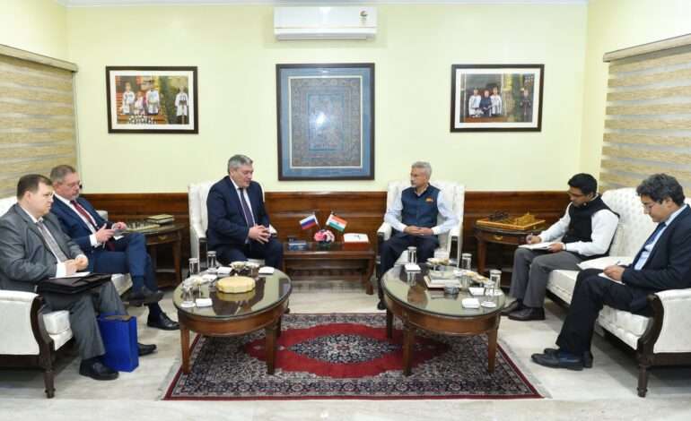 EAM Jaishankar, Russian Deputy FM Rudenko discuss strengthening bilateral cooperation