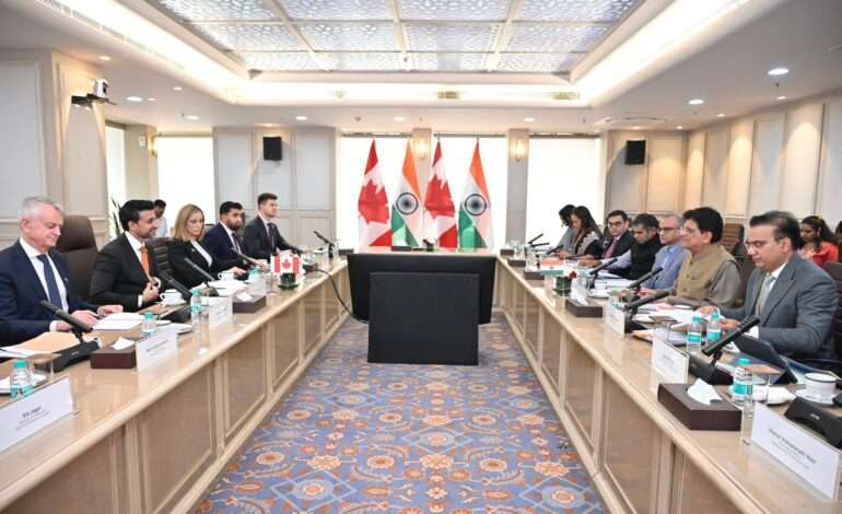 India, Canada hold trade talks to deepen economic partnership and boost investments