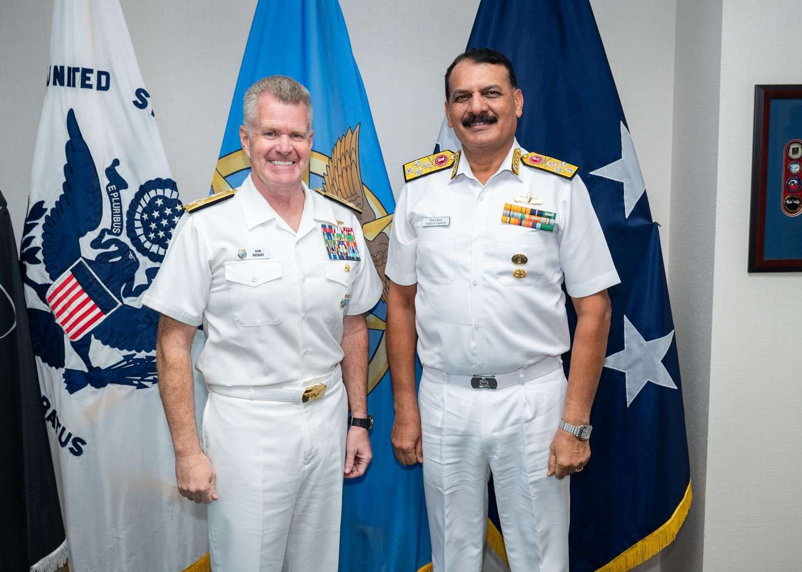 Indian Navy chief strengthens maritime cooperation, Indo-Pacific security ties during high-level U.S. visit