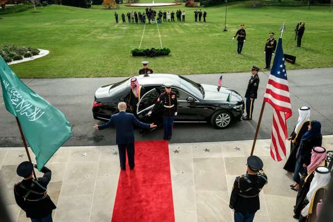 Trump hosts Saudi Crown Prince for high-level White House talks on defense, investments and Middle East diplomacy