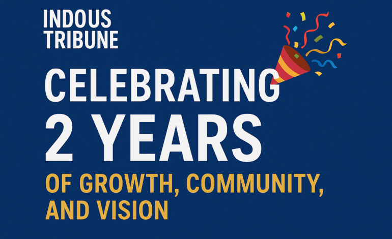 Celebrating two years of IndoUS Tribune: A journey of growth, voice, and vision