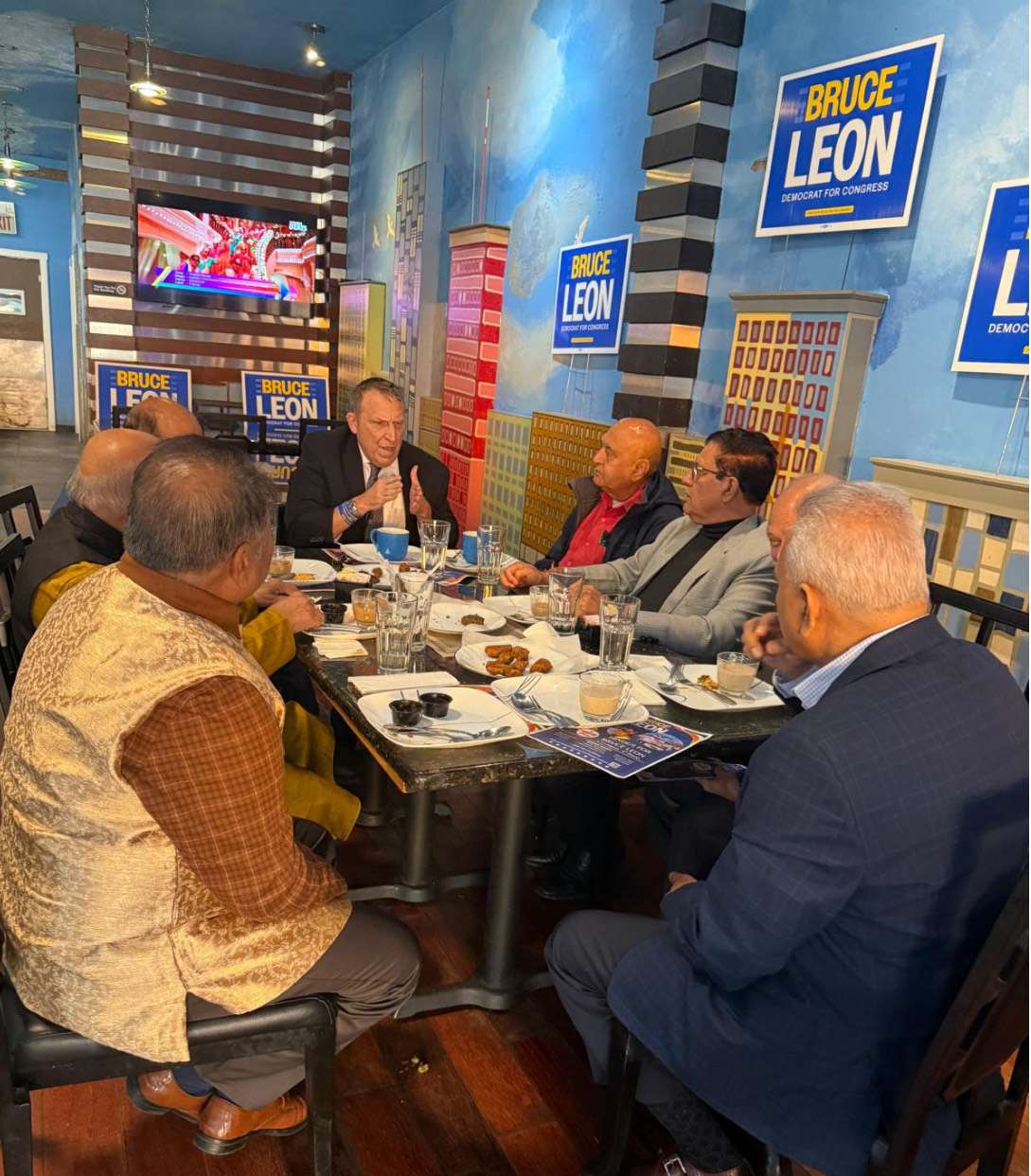 Bruce Leon launches ‘Hindus for Bruce Coalition’ on Devon Avenue, secures key PAC endorsement