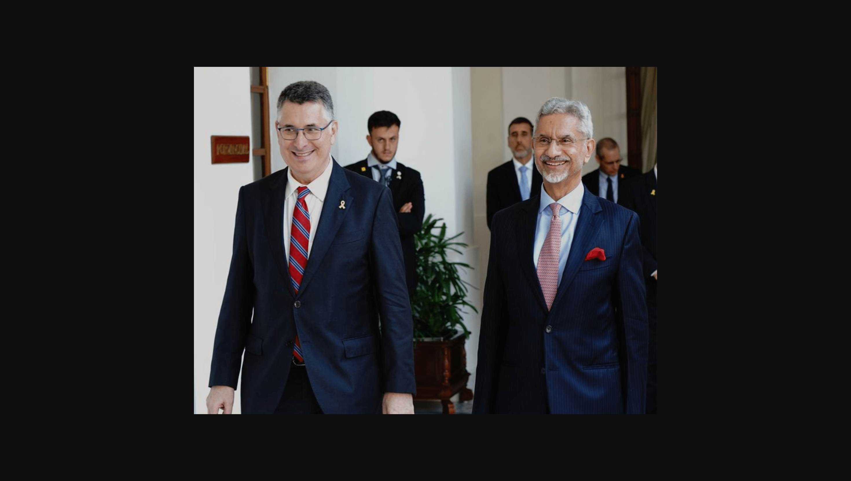 EAM Jaishankar, Israeli FM Gideon Sa’ar reaffirm strategic partnership, joint fight against terrorism