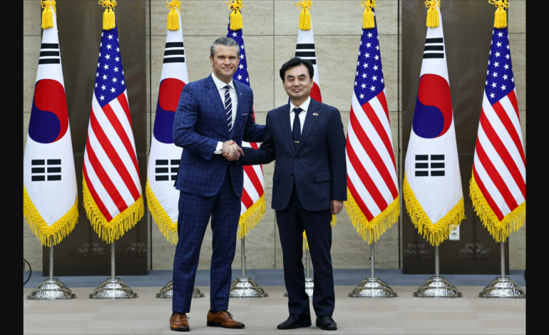 Hegseth pledges coordinated U.S. efforts to deliver on Trump’s nuclear submarine plan for South Korea