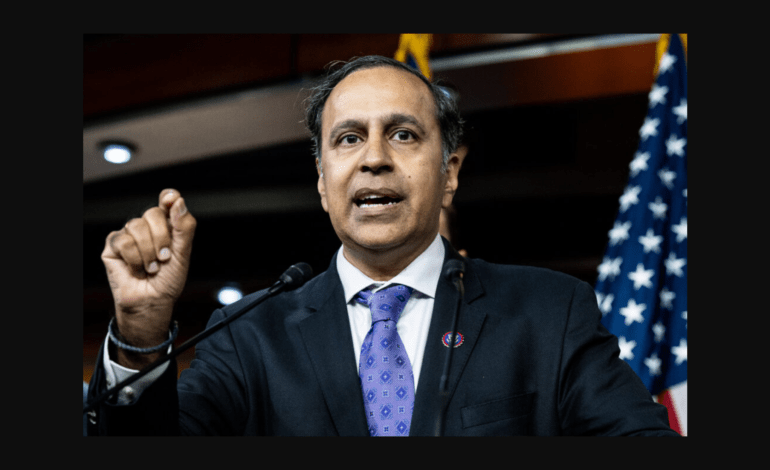 Krishnamoorthi escalates pressure on Trump over China rights abuses, rising anti-Hindu sentiment and UK cooperation in Epstein probe