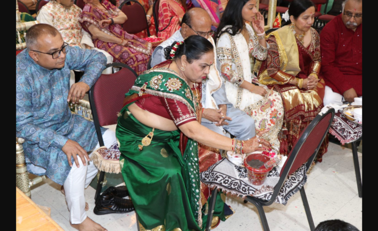 Bharatiya Senior Citizens of Chicago gathers over 500 devotees for Tulsi Vivah celebration in Bensenville
