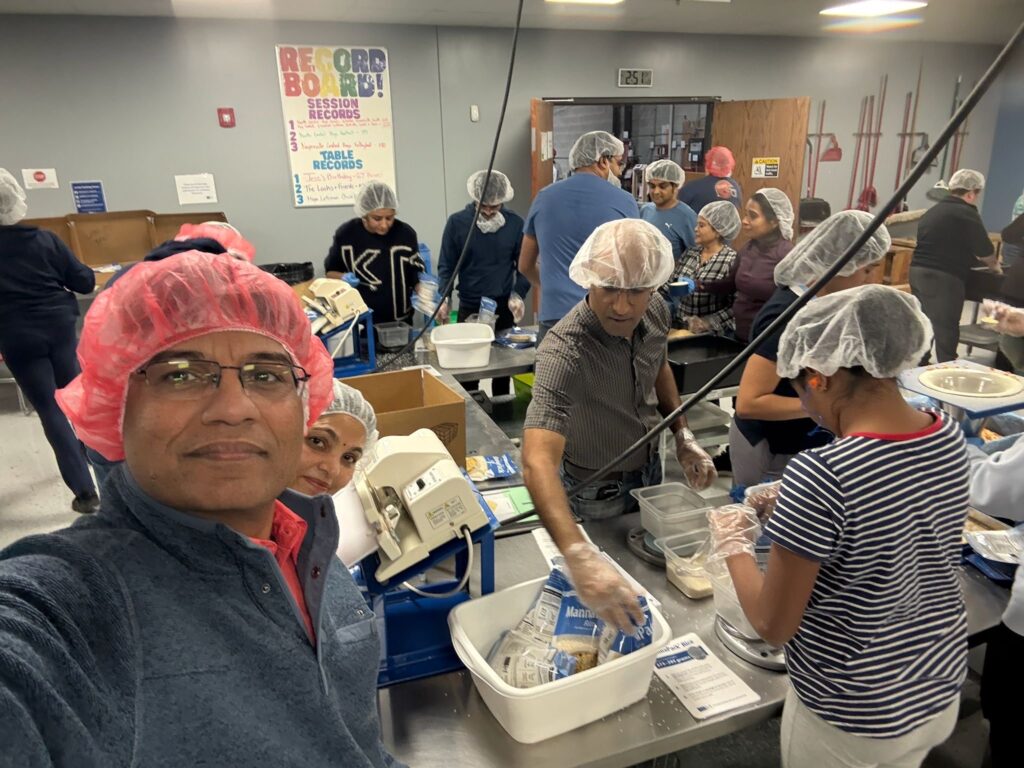 Chicago Rajasthan Association partners with Feed My Starving Children for high-impact Thanksgiving service event