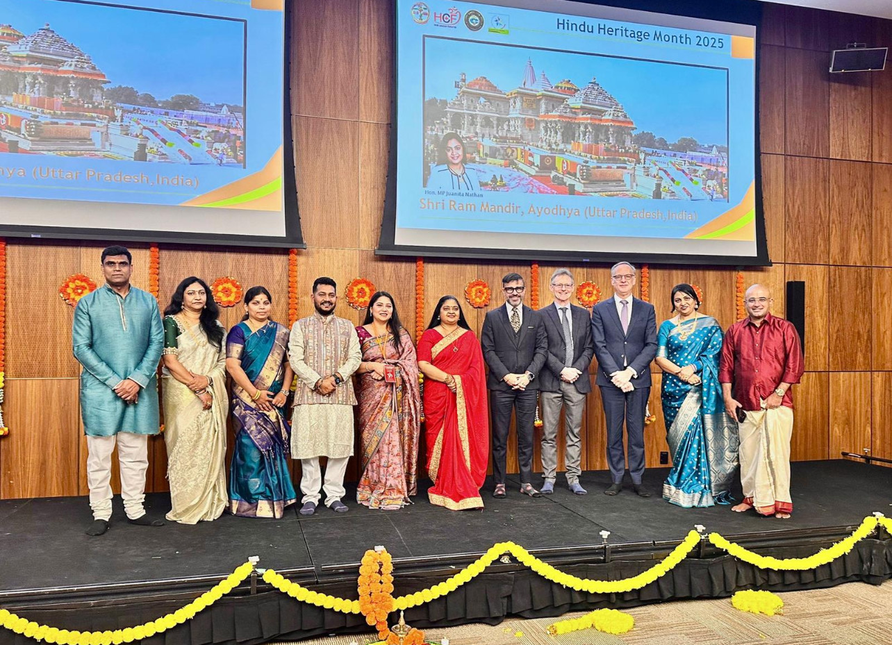 Honoring Hindu contributions: Hindu Heritage Month 2025 celebration at Canada’s Parliament Hill