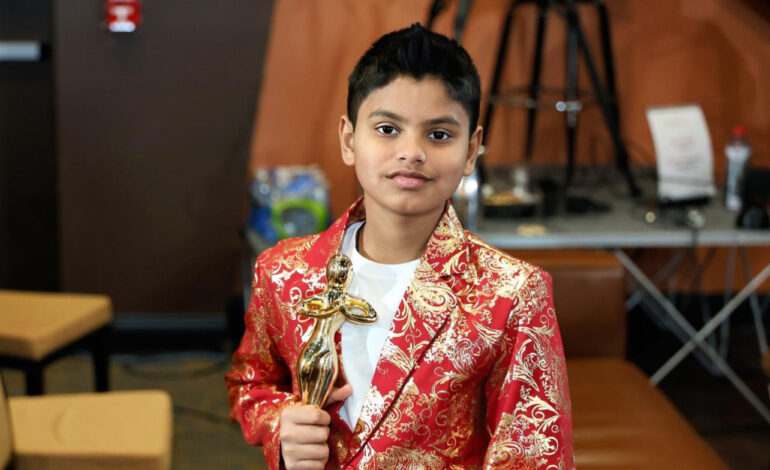 Chicago prodigy Sai Khusheel Krishna Bayya wins Junior IGT title at International Indian Icon Season 9