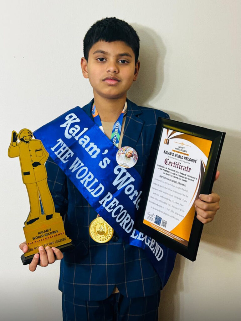 Chicago prodigy Sai Khusheel Krishna Bayya wins Junior IGT title at International Indian Icon Season 9