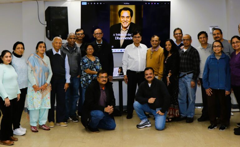 BSC Karaoke of Chicago pays tribute to Bollywood legend Dharmendra Ji