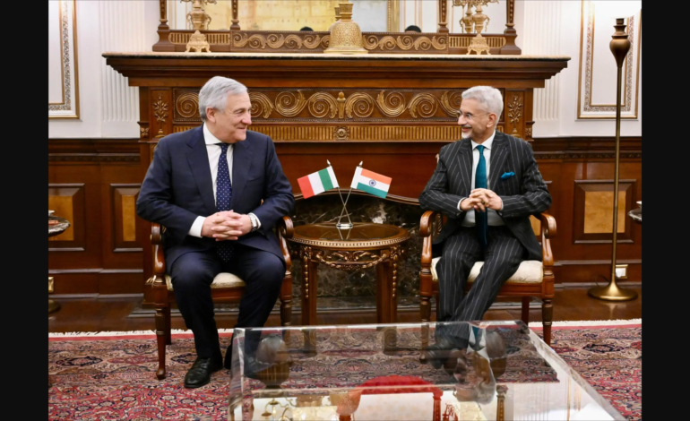 Tajani: Working to Have More Italy in India and More India in Italy