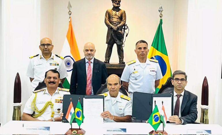 India and Brazil discuss defence industry collaboration and capacity building