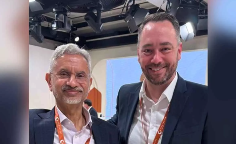 EAM Jaishankar meets Belgium deputy PM Prevot on sidelines of Sir Bani Yas Forum