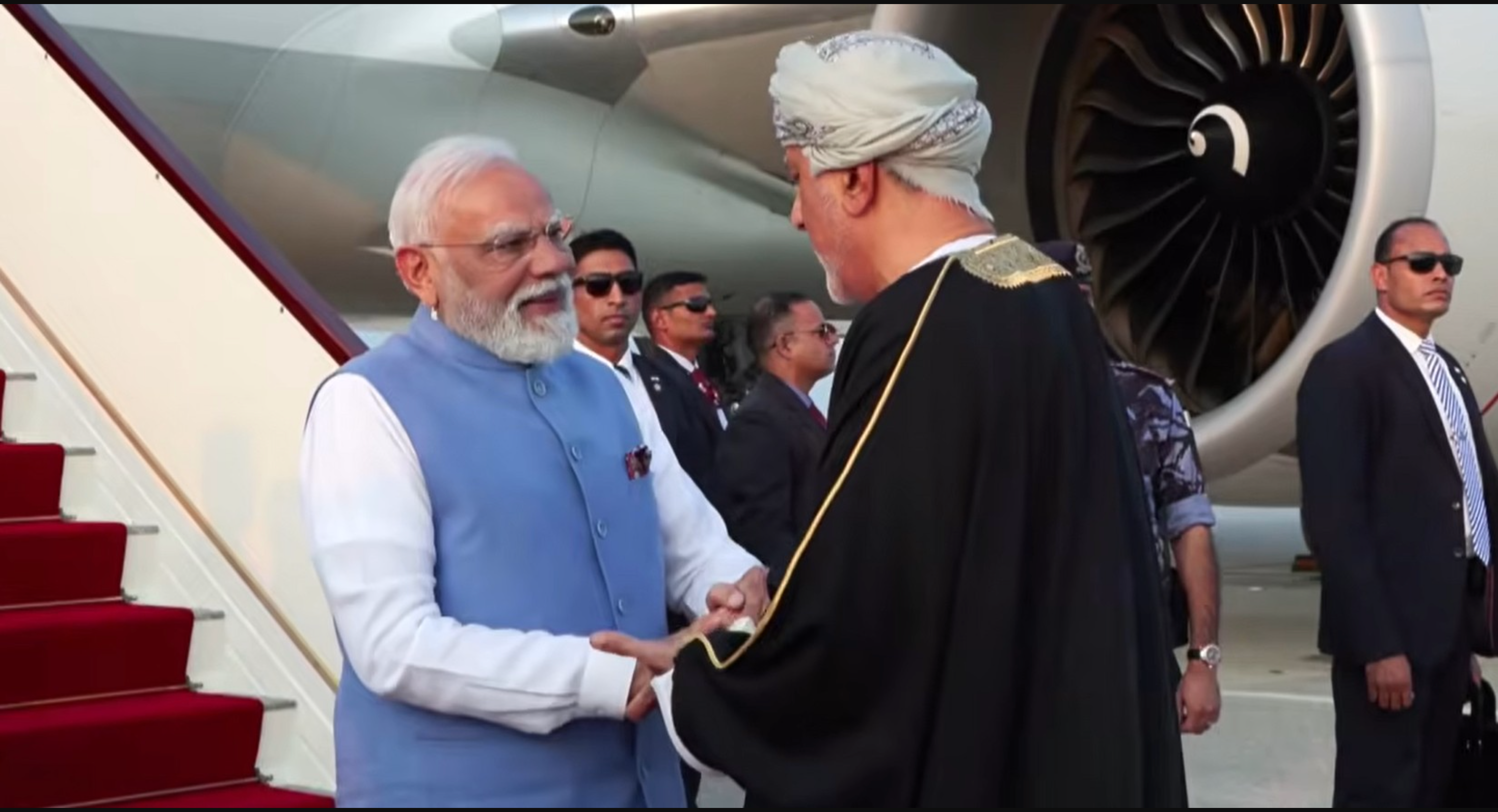PM Modi arrives in Oman on final leg of three-nation visit