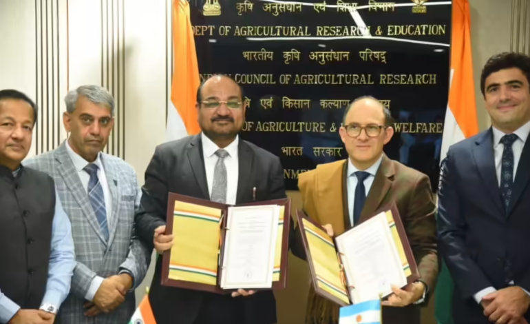 India, Argentina to boost bilateral agricultural research and technology exchange