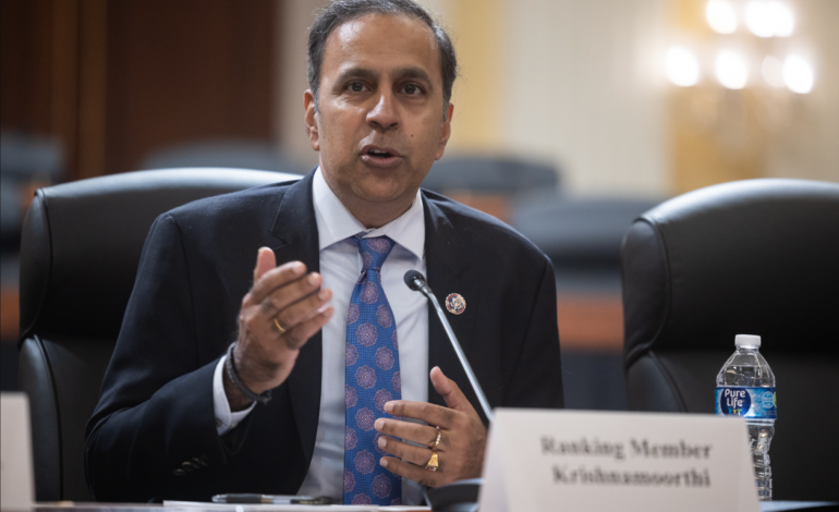 Krishnamoorthi advances bipartisan Taiwan deterrence, defends workers’ rights, veterans’ care, and civil liberties