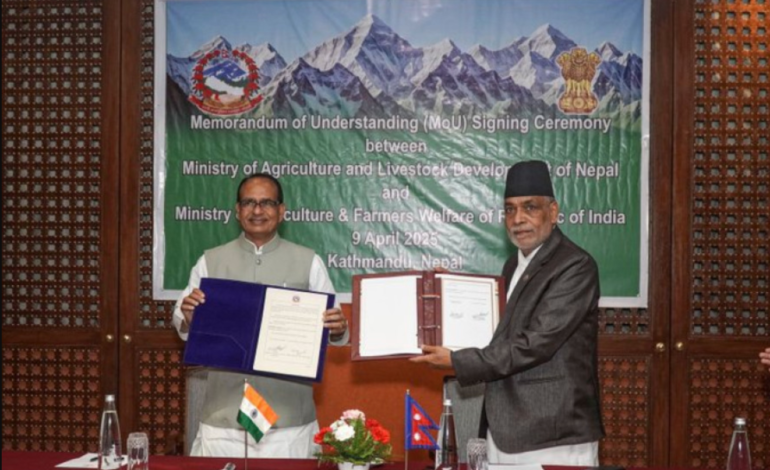 Nepal and India agree to expand agricultural cooperation with new action plans