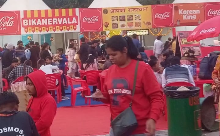 Bikanervala’s food stall becomes the most preferred attraction at the international trade fair