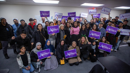 Bushra Amiwala ramps up campaign visibility with community forum appearance and record-breaking volunteer rally