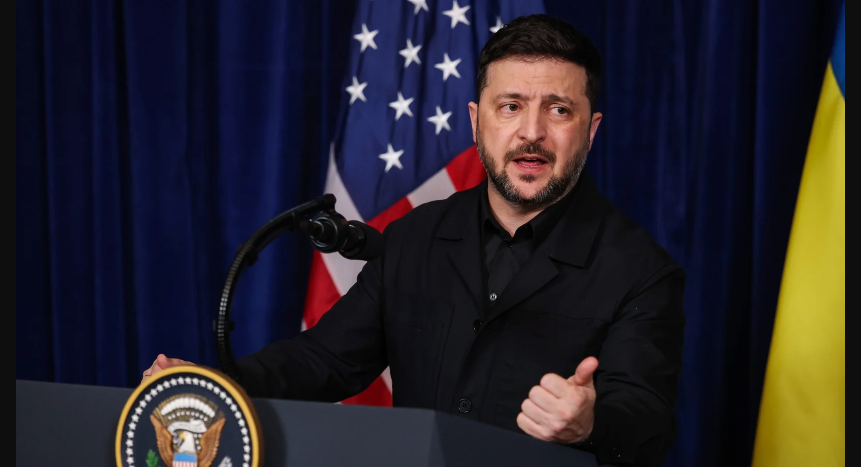 Zelensky says Ukraine wants peace, but rejects ‘weak’ deal in New Year address