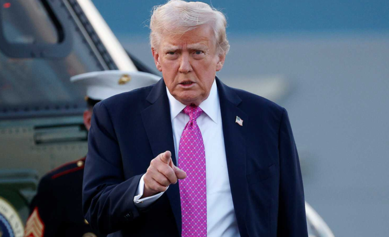 Trump says Venezuela will hand over up to 50 million barrels of oil to the US