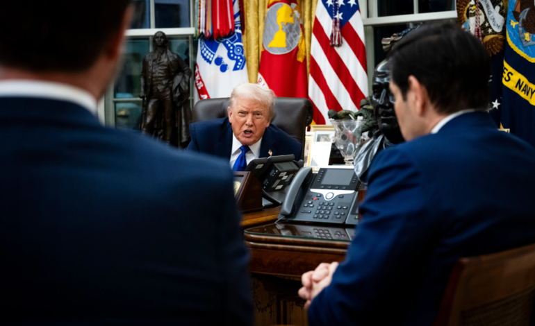 Trump says US will oversee Venezuela’s rebuild and oil sector before elections