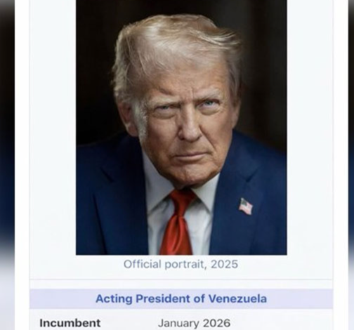 Trump declares himself ‘Acting President of Venezuela’ after Maduro’s capture