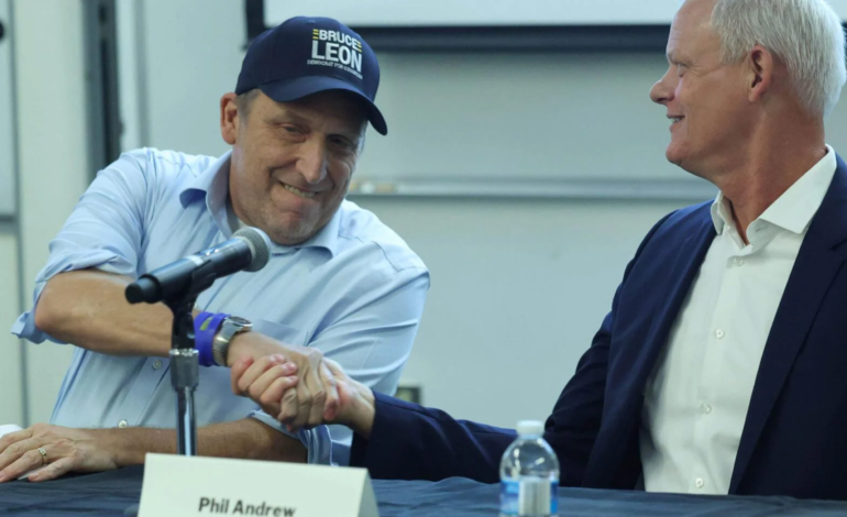 Leon bows out, backs Phil Andrew, and redraws the Democratic battle lines in Illinois’ 9th Congressional District